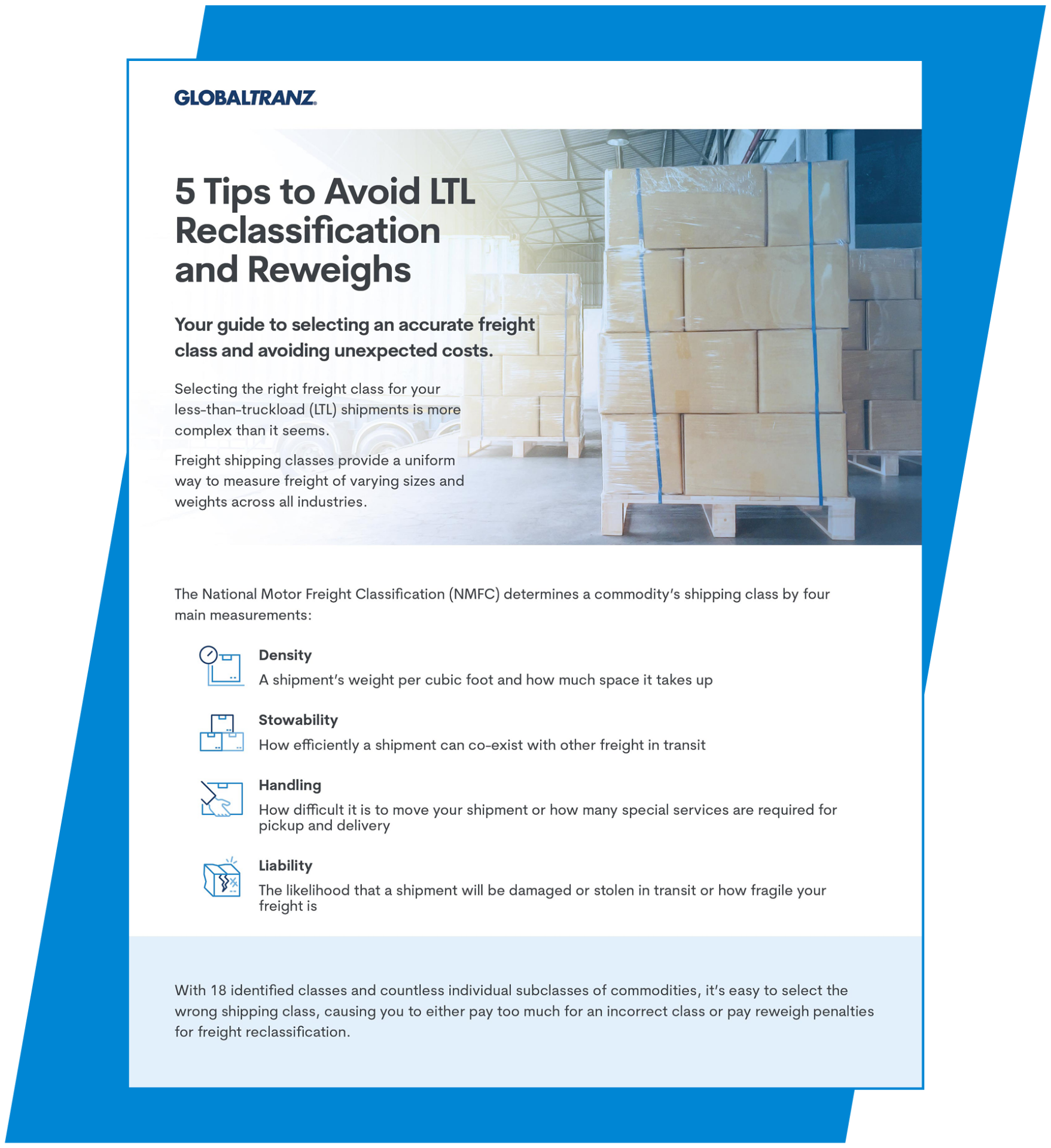 5 Ways to Avoid LTL Reclassification_LP-One Page 5 Ways to Avoid LTL Reclassification_LP-One Page